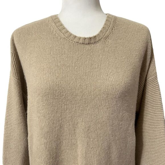 CHINTI & PARKER Medium Women’s Beige Wool-Cashmere Blend Sweater - Picture 11 of 12